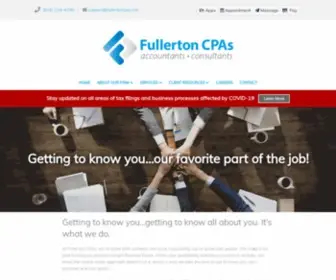 FullertoncPa.com(Fullerton CPAs) Screenshot