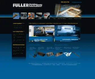 Fullerwelding.com(Fuller Welding and Fabricators) Screenshot