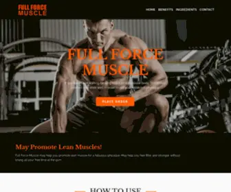 Fullforcemuscle.com(Full Force Muscle) Screenshot