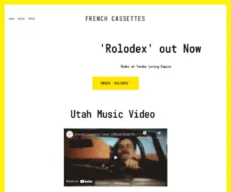 Fullfrenchy.com(French Cassettes) Screenshot