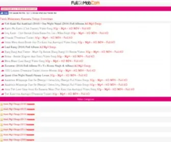Fullgomob.net(Music Downloads) Screenshot