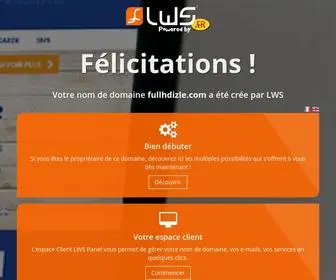 Fullhdizle.com(LWS est un hébergeur web et registrat de nom de domaine) Screenshot