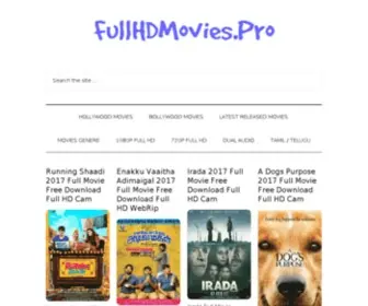 Fullhdmovies.pro(FULL HD MOVIES) Screenshot