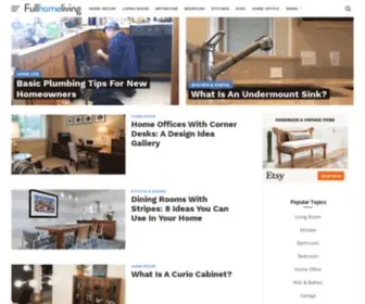 Fullhomeliving.com(Full Home Living) Screenshot