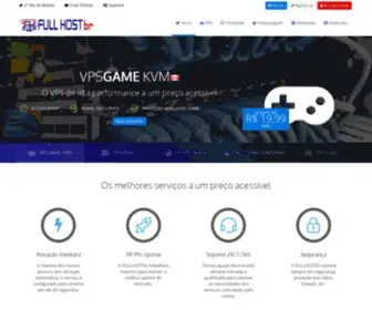 Fullhostbr.com.br(VPS GAME) Screenshot