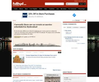 Fullhyderabad.com(Hyderabad City Portal) Screenshot