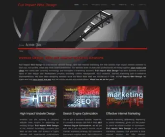 Fullimpactwebdesign.com(Website Design Fort Collins Colorado) Screenshot