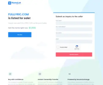 Fulllyric.com(188宝金博网址谁知道) Screenshot