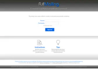 Fullmailing.com.ar(Email Marketing) Screenshot