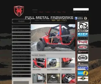 Fullmetalfabworks.com(Full Metal Fabworks) Screenshot