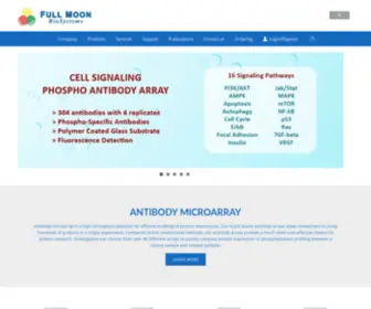 Fullmoonbio.com(Full Moon BioSystems) Screenshot