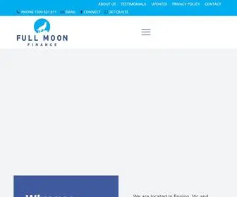 Fullmoonfinance.com.au(FULL MOON FINANCE) Screenshot