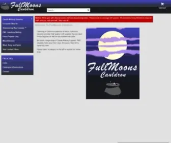 Fullmoons-Cauldron.co.uk(Candle Making Supplies) Screenshot