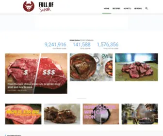 Fullofsteak.com(Full of Steak) Screenshot