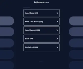 Fullonsms.com(Free SMS) Screenshot