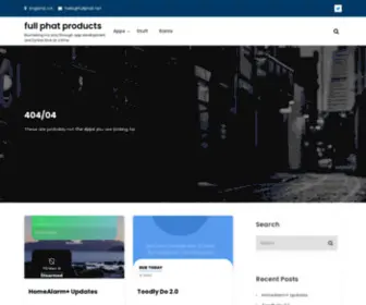 Fullphat.net(Full phat products) Screenshot