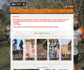 Fullrace.ar(Fullrace//eventos deportivos) Screenshot