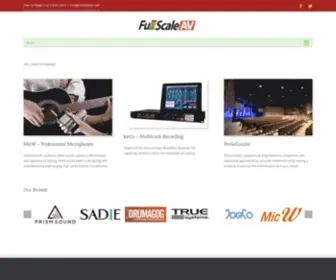 Fullscaleav.com(Fullscaleav) Screenshot