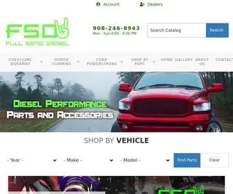 Fullsenddiesel.com(Full Send Diesel) Screenshot