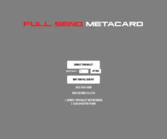 Fullsendnft.live(Fullsendnft live) Screenshot