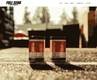 Fullsendsupps.com(FULL SEND SUPPLEMENTS) Screenshot