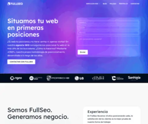 Fullseo.es(AGENCIA SEO) Screenshot