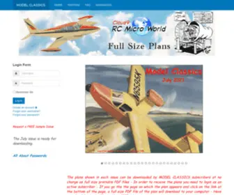 Fullsizeplans.com(Model Classics) Screenshot