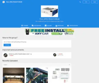 Fullspectrumforum.com(FULL SPECTRUM FORUM) Screenshot