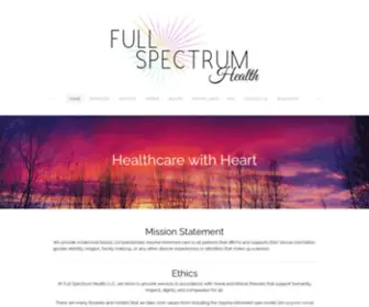 Fullspectrumhealthak.com(Full Spectrum Health AK) Screenshot