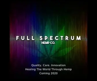 Fullspectrumhempcompany.com(Full Spectrum Hemp Company) Screenshot