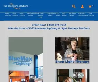 Fullspectrumsolutions.com(Light Therapy) Screenshot