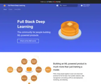 Fullstackdeeplearning.com(The Full Stack) Screenshot