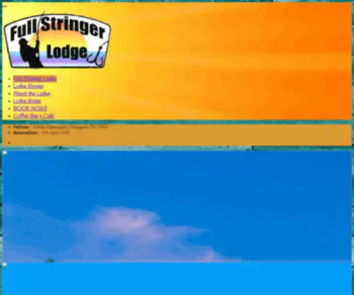 Fullstringerlodge.com(Matagorda's Premiere Lodging Destination) Screenshot