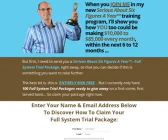 Fullsystemtrialpackage.com(Nick James) Screenshot