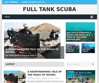 Fulltankscuba.com(Full Tank Scuba) Screenshot