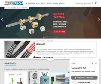 Fulltech.rs(Rezervni delovi za industriju i za ku) Screenshot