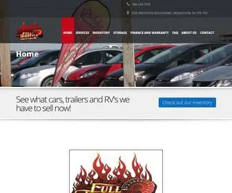 Fullthrottleautos.ca(Full Throttle Sports and Leisure) Screenshot