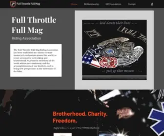 Fullthrottlefullmag.com(Motorcycle Club Riding Association) Screenshot
