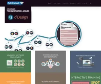 Fulltiltahead.com(Academic Design Studio in Atlanta) Screenshot