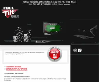 Fulltiltpoker.fr(Full tilt) Screenshot