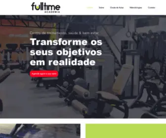 Fulltimeacademia.com.br(Academia) Screenshot