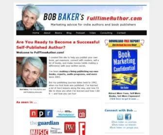 Fulltimeauthor.com(Book Marketing Tips) Screenshot