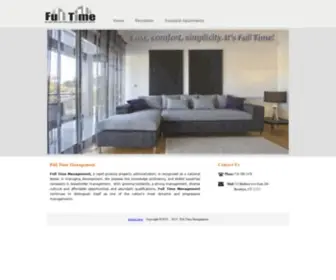 Fulltimemanage.com(Full Time Management) Screenshot