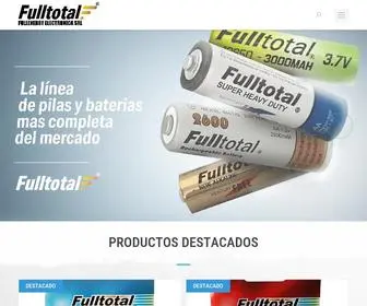 Fulltotal.com.ar(Fullenergy Electrónica SRL) Screenshot