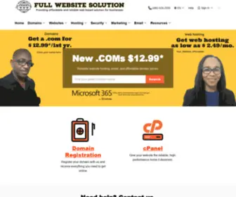 Fullwebsitesolution.com(Full Website Solution) Screenshot