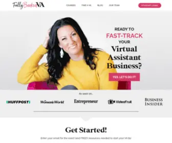 Fullybookedva.com(Grow Your Virtual Assistant & Freelance Business) Screenshot