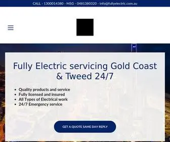 Fullyelectric.com.au(Fully Electric) Screenshot