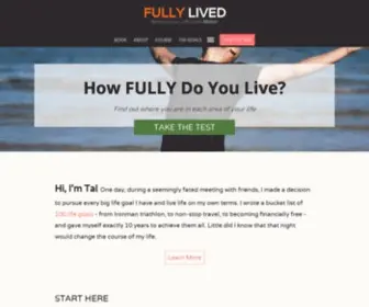 Fullylived.com(Elevating to your true potential) Screenshot