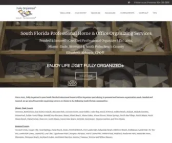 Fullyorganized.com(Fully Organized) Screenshot