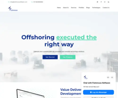 Fulminoussoftware.com(Fulminous Software) Screenshot